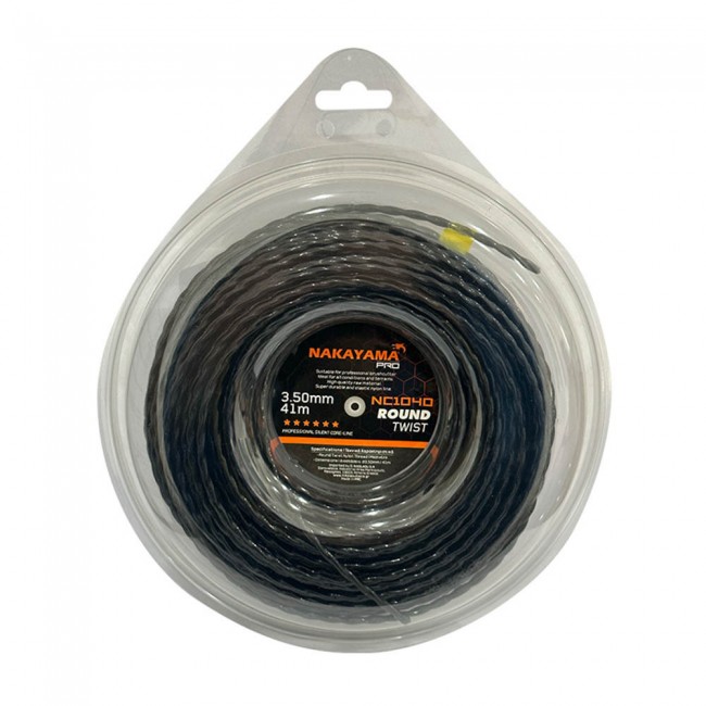 Nakayama Nc1040 Μεσινέζα Στρογγυλή Στριφτή Μήκους 41m και Πάχους 3.5mm 