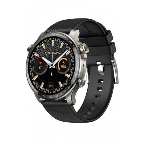 Riversong Smartwatch Motive 10 Gt Black (SW1001B)  ***