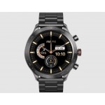 Riversong Motive 9 Max Stainless Steel Γκρι Smartwatch με Παλμογράφο SW903