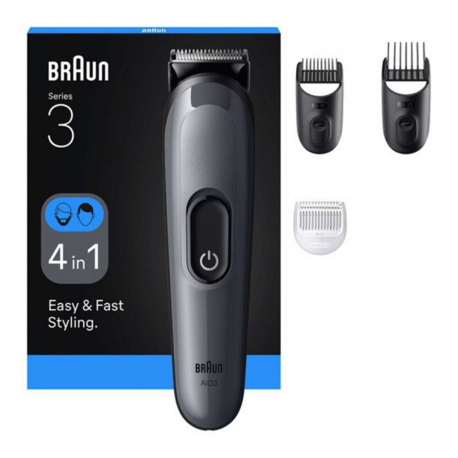 Braun AIO3500 4 σε 1 Σετ Περιποίησης Κουρευτική Μηχανή