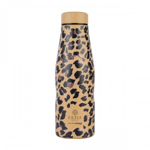 Estia 01-31619 Travel Flask Save The Aegean Μπουκάλι Θερμός Ανοξείδωτο BPA Free 500ml Spotted Prowl *