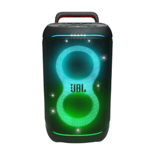 JBL Partybox 520, Portable BT Party Speaker, IPX4, Lightshow, Wheels (Black) *
