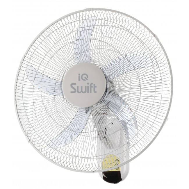 IQ WF-47R Λευκός Ανεμιστήρας Τοίχου 70W Διαμέτρου 45cm με Τηλεχειριστήριο