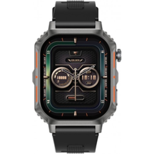Riversong Motive 8S Space Gray SW803G Smartwatch με Παλμογράφο 