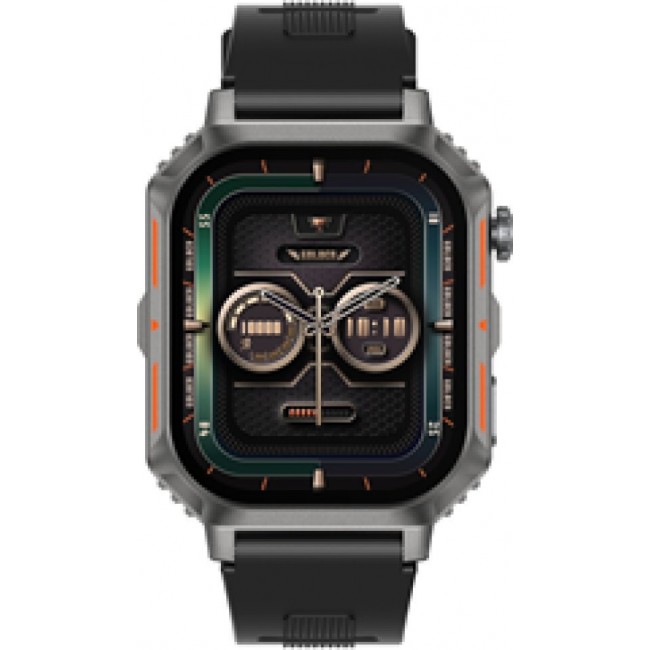 Riversong Motive 8S Space Gray SW803G Smartwatch με Παλμογράφο 
