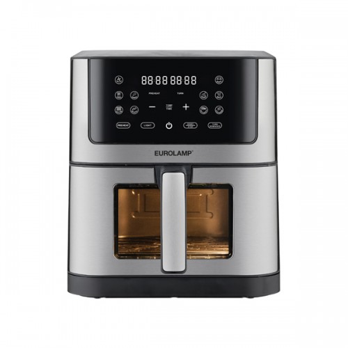 Eurolamp 300-70041 Φριτέζα Αέρος 8lt Μαύρη 