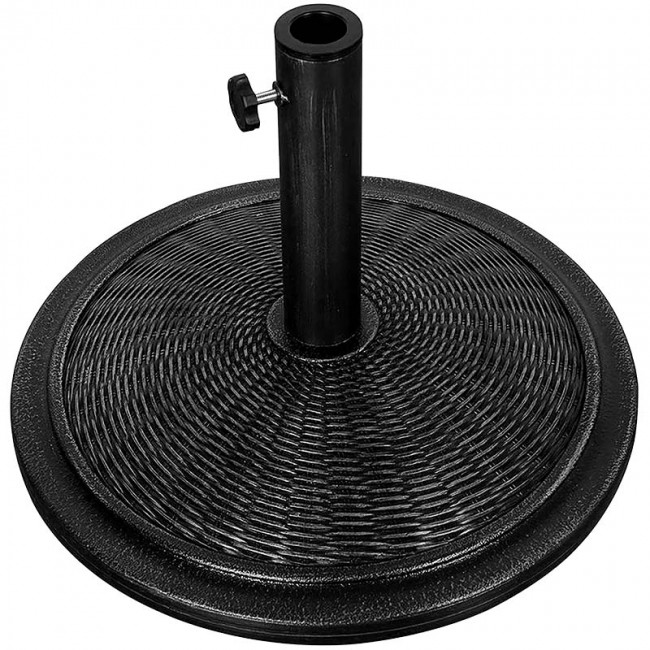 Bormann Lite  BSP1040 Μαύρη Βάση Ομπρέλας Aπό Μέταλλο O38/48mm 10Kg,