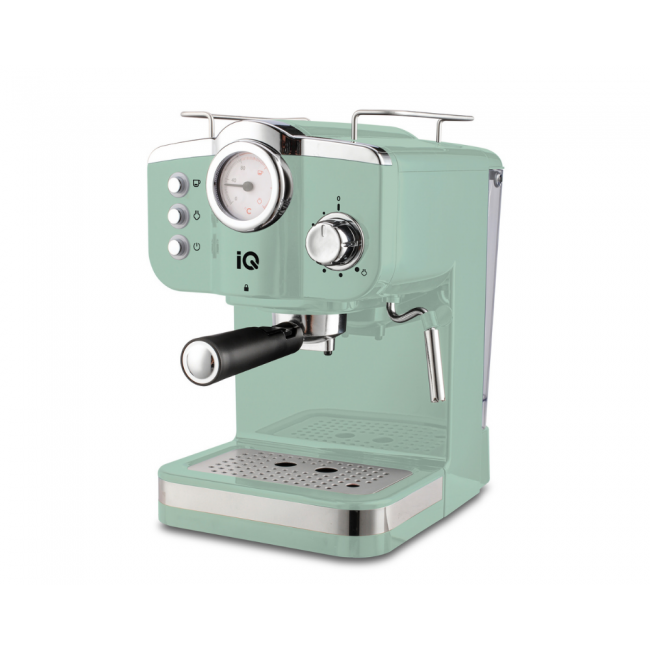 IQ CM-175 Πράσινη Μηχανή Espresso 1100W Πίεσης 20bar