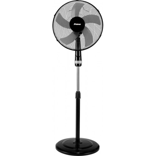 Primo PRSF-80448 Ανεμιστήρας Ορθοστάτης 50W Διαμέτρου 40cm Black/Gray *