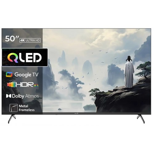 TV ARIELLI QLED50UD10GTV 50'' QLED 4K ULTRA HD QUAD CORE SMART WIFI GOOGLE TV