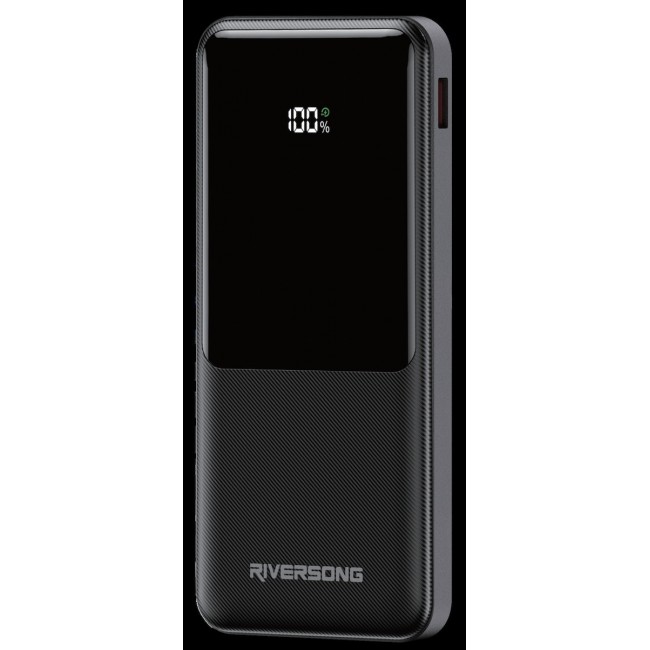 Riversong Horizon 10 Pro Power Bank 10000mAh 22.5W με Θύρα USB-A και Θύρα USB-C Μαύρο