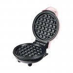 Primo PRWM-40546 Βαφλιέρα mini 500W Αντικολλητικές πλάκες, Ροζ 