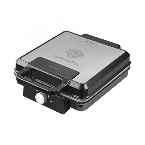 Primo PRWM-40548 Βαφλιέρα 4 θέσεων 1500W κεραμικές marble πλάκες Inox/Μαύρη *