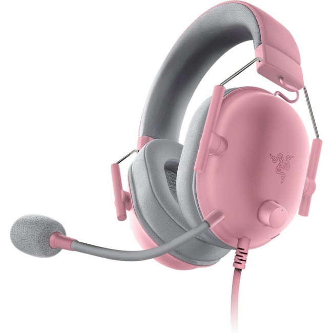 Razer Blackshark V2 X Quartz – Pink – Gaming Headset – 7.1 – PC/PS4/PS5 (RZ04-03240800-R3M1)