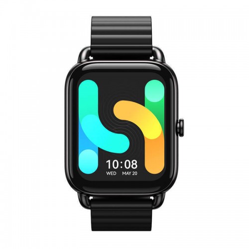 Haylou RS4 Plus Black -2 Straps (Silicon & Magnetic) Smart Watch 1,78 AMOLED 368x448 100 faces IP68