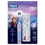 Oral-B Frozen II με Θήκη Ταξιδίου Ηλεκτρική Οδοντόβουρτσα για 3+ Χρονών Γαλάζια-Λιλά 80720373