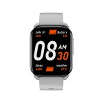 QCY GS S6 Gray - 2,02" large TFT touch, 320x502 60Hz, Call BT Smart Watch IPX8 14day