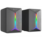 Meetion SP2011 Ηχεία Υπολογιστή 2.0 με Ισχύ 6W Μαύρα