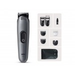 Braun Series 3 AIO3540 Επαναφορτιζόμενη Κουρευτική Μηχανή Γκρι 