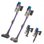 Primo PRVC-40507 Apollo Aqua Flex Επαναφορτιζόμενη Σκούπα Stick & Χειρός 29.6V Μωβ 