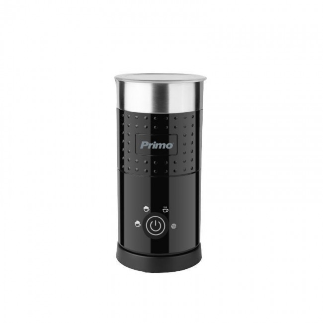 Primo PRMF-40539 Μαύρη/Inox Συσκευή για Ζεστό & Κρύο Αφρόγαλα 300ml 500W *