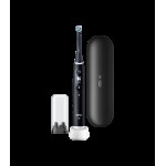 Oral-B iO Series 6 Ηλεκτρική Οδοντόβουρτσα με Χρονομετρητή, Αισθητήρα Πίεσης και Θήκη Ταξιδίου Black Lava