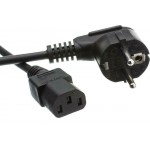 POWERTECH καλώδιο τροφοδοσίας PC CAB-P016, 3x 0.50mm², 1.5m, μαύρο CAB-P016 