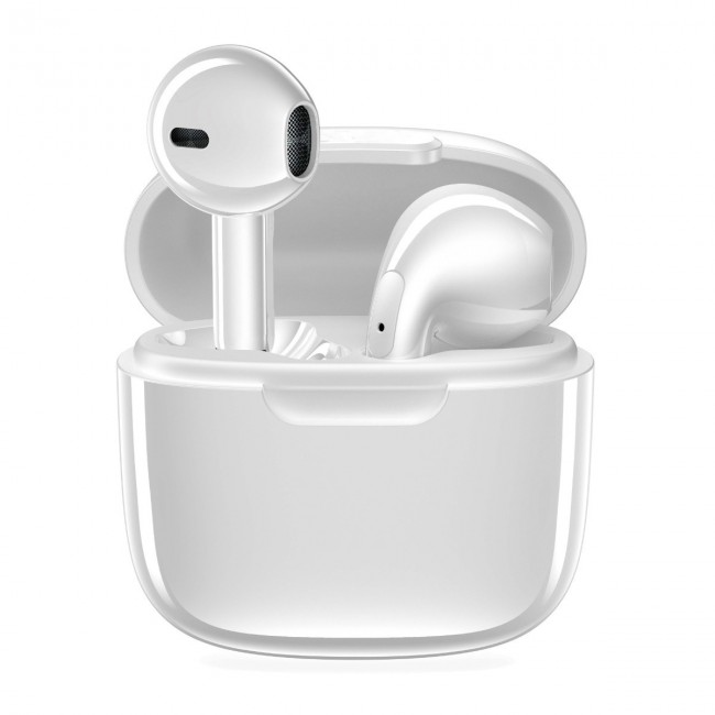 ATC ATC-25 In-ear Bluetooth Handsfree Ακουστικά με Θήκη Φόρτισης Λευκά  *