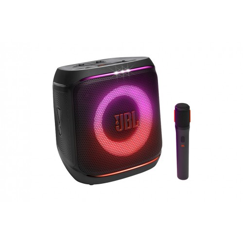 JBL Partybox Encore 2, Portable BT Party Speaker, IPX4, Mic, Lightshow Gen 3 (Black) *