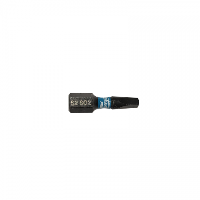 BORMANN Pro BHT3626-2 Μύτη Τετράγωνη IMPACT S2 X-PRO SQ2x25mm 2τεμ *