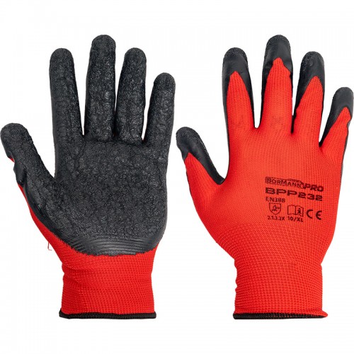 BORMANN Pro BPP23 Γάντια Ναυλον Λάτεξ 