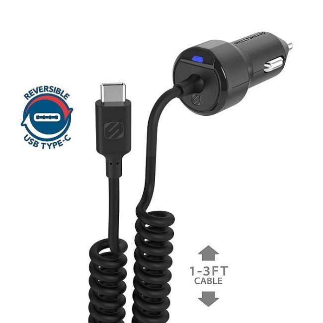 Scosche CPDC83-SP USB-C Φορτιστής Αυτοκινήτου