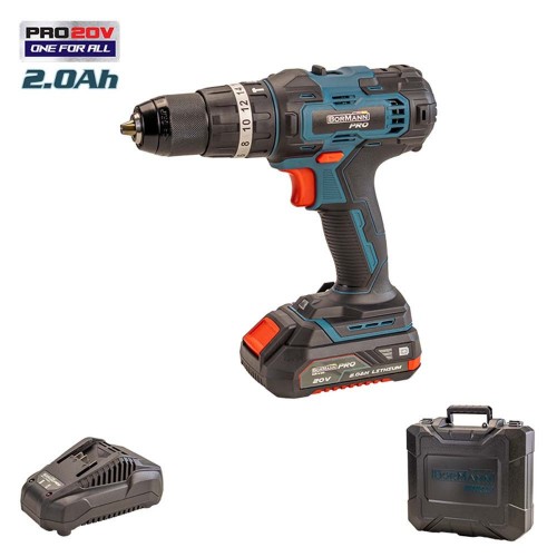 BORMANN Pro BBP3050 Κρουστικό Δραπανοκατσάβιδο Μπαταρίας 20V,Li-Ion *