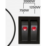 Trotec TCH 19 E Θερμοπομπός Δαπέδου 2000W 49.5x33cm ***