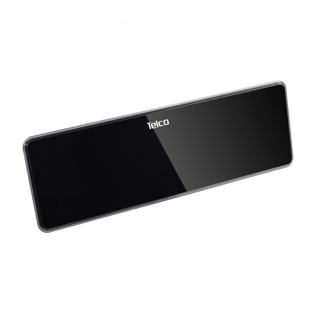 Telco DVB-T829 Εσωτερική Κεραία Τηλεόρασης (απαιτεί τροφοδοσία) σε Μαύρο Χρώμα Σύνδεση με Ομοαξονικό (Coaxial) Καλώδιο