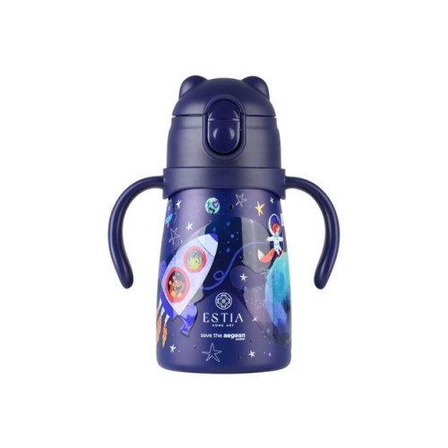 ESTIA 01-33187 ΘΕΡΜΟΣ ΠΑΙΔΙΚΟ BUBBLE BOTTLE SAVE THE AEGEAN 300ml SOLAR JUMP *