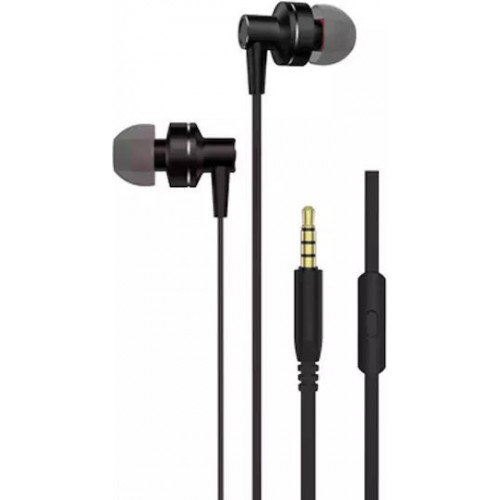 Riversong In-ear Handsfree με Βύσμα 3.5mm Μαύρο (EA167B)