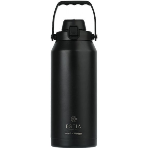 Estia 01-41465 Lift Bottle Save The Aegean Ανακυκλώσιμο Μπουκάλι Θερμός Ανοξείδωτο BPA Free 1.8lt Void με Λαβή *