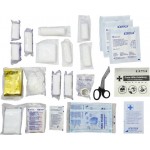 KALFF kit πρώτων βοηθειών για οχήματα FK1793-99, DIN 13164-2022, γαλάζιο