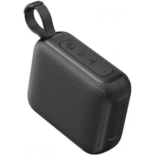 USAMS YX015 Μαύρο Bluetooth  Φορητό Ηχείο  5WΝ 1200mAh