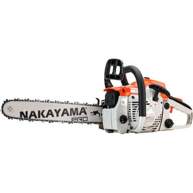Nakayama PC4100 Αλυσοπρίονο Βενζίνης 4.3kg με Λάμα 40cm 39.6cc/2.0hp (036456) 