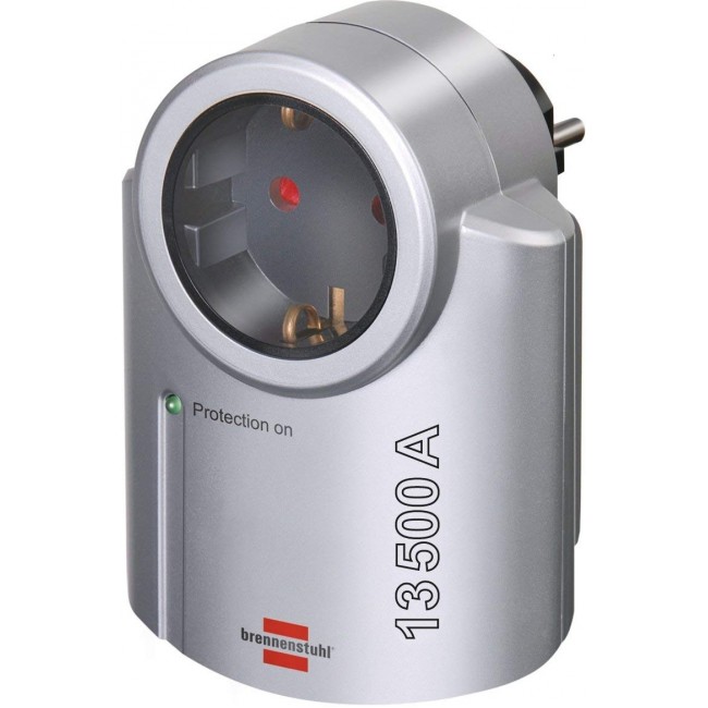 Brennenstuhl 1506950 Λευκή Μονή Εξωτερική Πρίζα Ρεύματος Ασφαλείας **