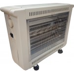 IQ HT-1490 Σόμπα Χαλαζία με Θερμοστάτη και Ανεμιστήρα 2400W