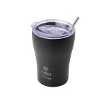 Estia 01-12083 Midnight Black Coffee Mug Save The Aegean Ποτήρι Θερμός Με Καλαμάκι 350ml *