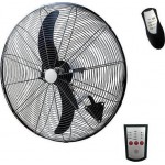 Eurolamp 147-29042 Επαγγελματικός Ανεμιστήρας Τοίχου 180W Διαμέτρου 71cm με Τηλεχειριστήριο 