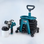 Bormann Pro BPG9200 Ηλεκτρικό Πιστόλι Βαφής 1200W Με Δοχείο 0.9l  *