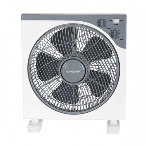 Eurolamp 300-21000 Λευκός Ανεμιστήρας Box Fan 45W 30cm ***