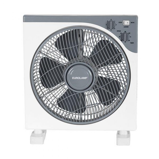 Eurolamp 300-21000 Λευκός Ανεμιστήρας Box Fan 45W 30cm ***