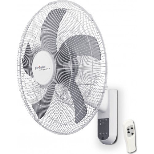 Primo 15833R White Ανεμιστήρας Τοίχου 65W Διαμέτρου 45cm με Τηλεχειριστήριο  ***
