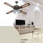 EUROLAMP 147-29005 ΑΝΕΜΙΣΤΗΡΑΣ ΟΡΟΦΗΣ ΜΕ 4 ΦΩΤΑ E27 ΑΝΤΙΚΕ ΜΠΡΟΝΖΕ Φ130 70W ***